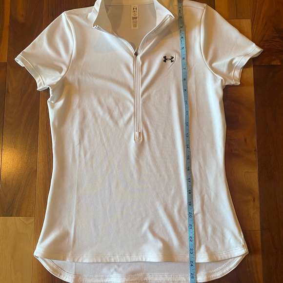 Under Armour Ladies Short Sleeve Half Zip - Picture 5 of 13